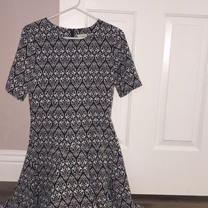 H&M conscious collection skater dress size 4